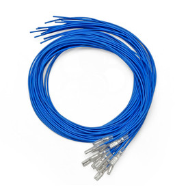 Blue 16pc 22 AWG Wire with .187 Quick Disconnect