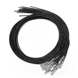 Black 16pc 22 AWG Wire with .187 Quick Disconnect