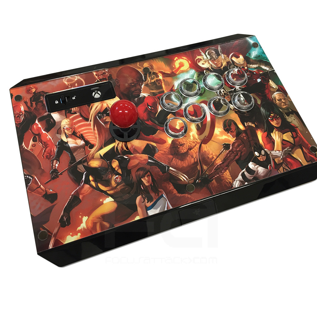 Blank Plexi Cover for Razer Atrox (not Panthera) - Focus Attack