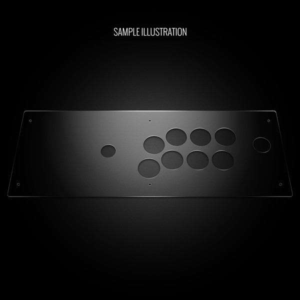 Blank Plexi Cover for Hori Real Arcade Pro.V (Japan Import