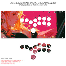 Artwork Print and Cut for HitBox (PS3/PS4 version)