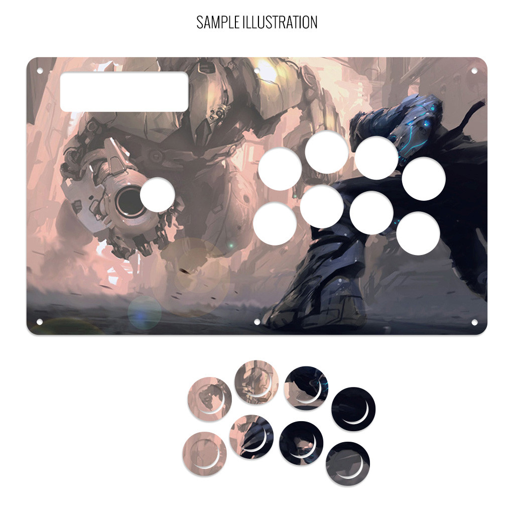 Artwork Print and Cut for MadCatz Soul Calibur V SOUL