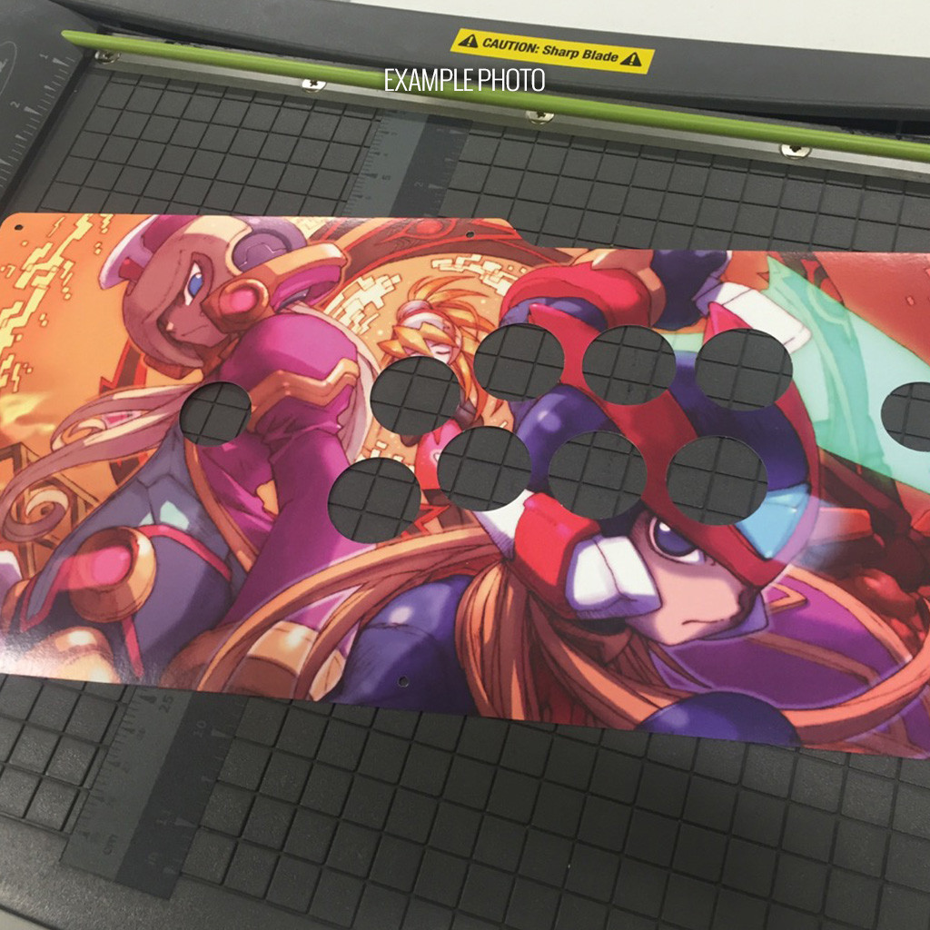 Artwork Print and Cut for MadCatz FightStick Versus Side