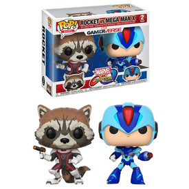 Funko Marvel vs Capcom Infinite Rocket vs Megaman Pop (2pk