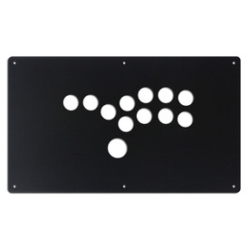 AllFightSticks 14" Button Panel - Stickless Layout