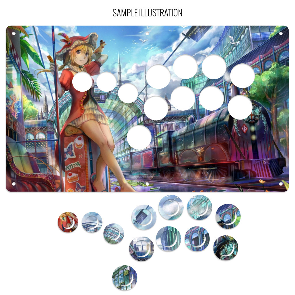 A Vision Mayflash Arcade Fightstick F300 Skin | iStyles