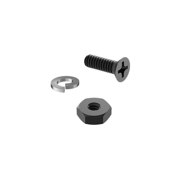 Spare Neutrik Screw Kit for AllFightsticks Enclosure (Black