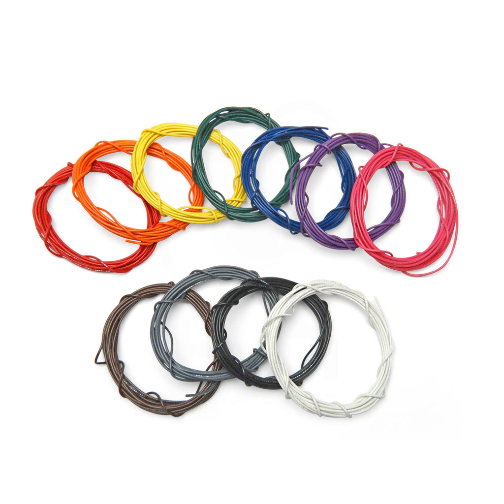 22 AWG Wire By-The-Foot: Purple - Focus Attack