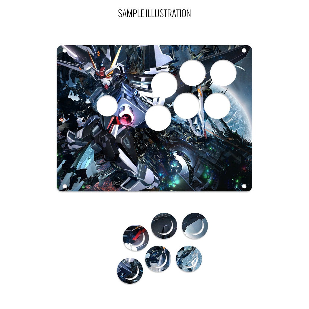 Artwork Print and Cut for AllFightSticks 9.5