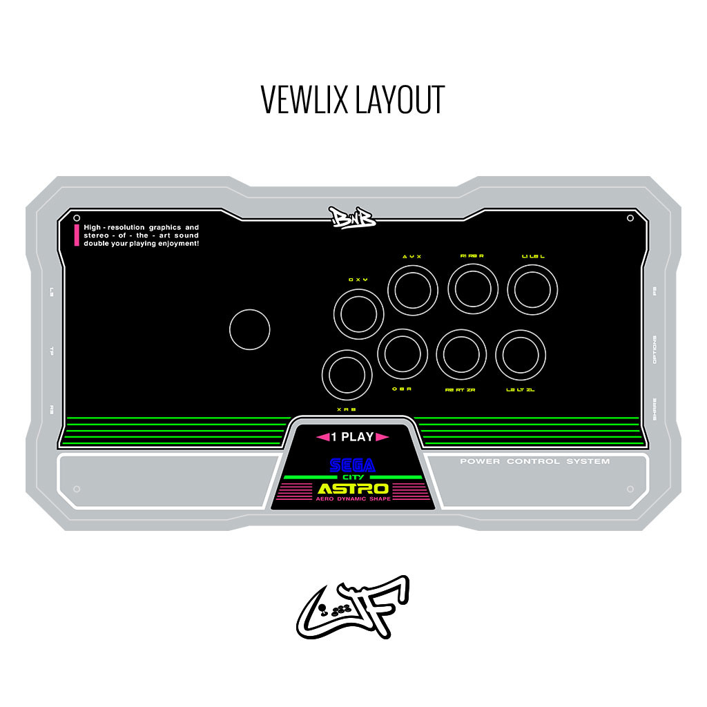 Atto 2点セット✨ BNB Free Arcade Pack Custom Artwork: Astro City - Focus Attack