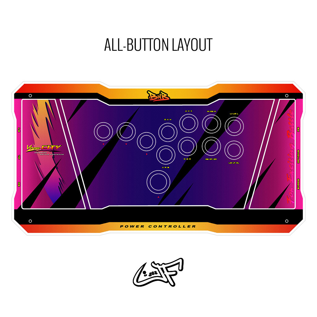 BNB Free Arcade Pack Custom Artwork: Versus City - Focus Attack