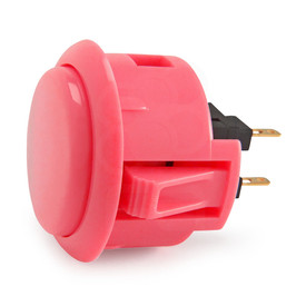 Sanwa OBSF 30mm Pushbuttons Pink