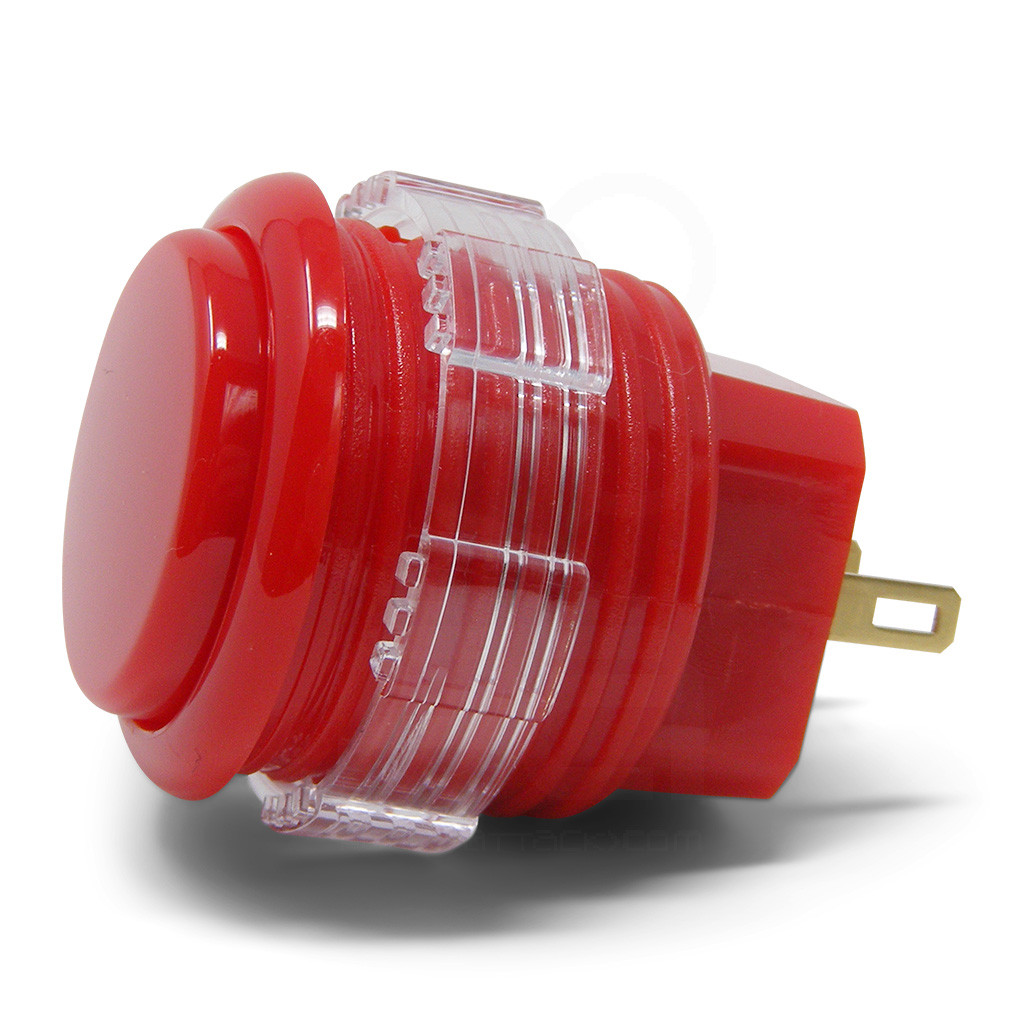Crown/Samducksa SDB-202 MX 24mm Screwbutton Red - Focus Attack