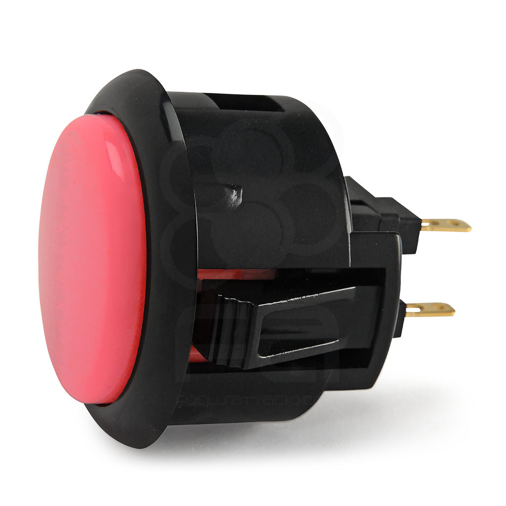 Black Rim Sanwa OBSF 30 Pushbuttons