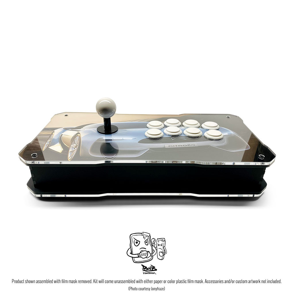 BNB Fightstick Gen 2 Black Matte/Clear Plexi Kit - Focus Attack