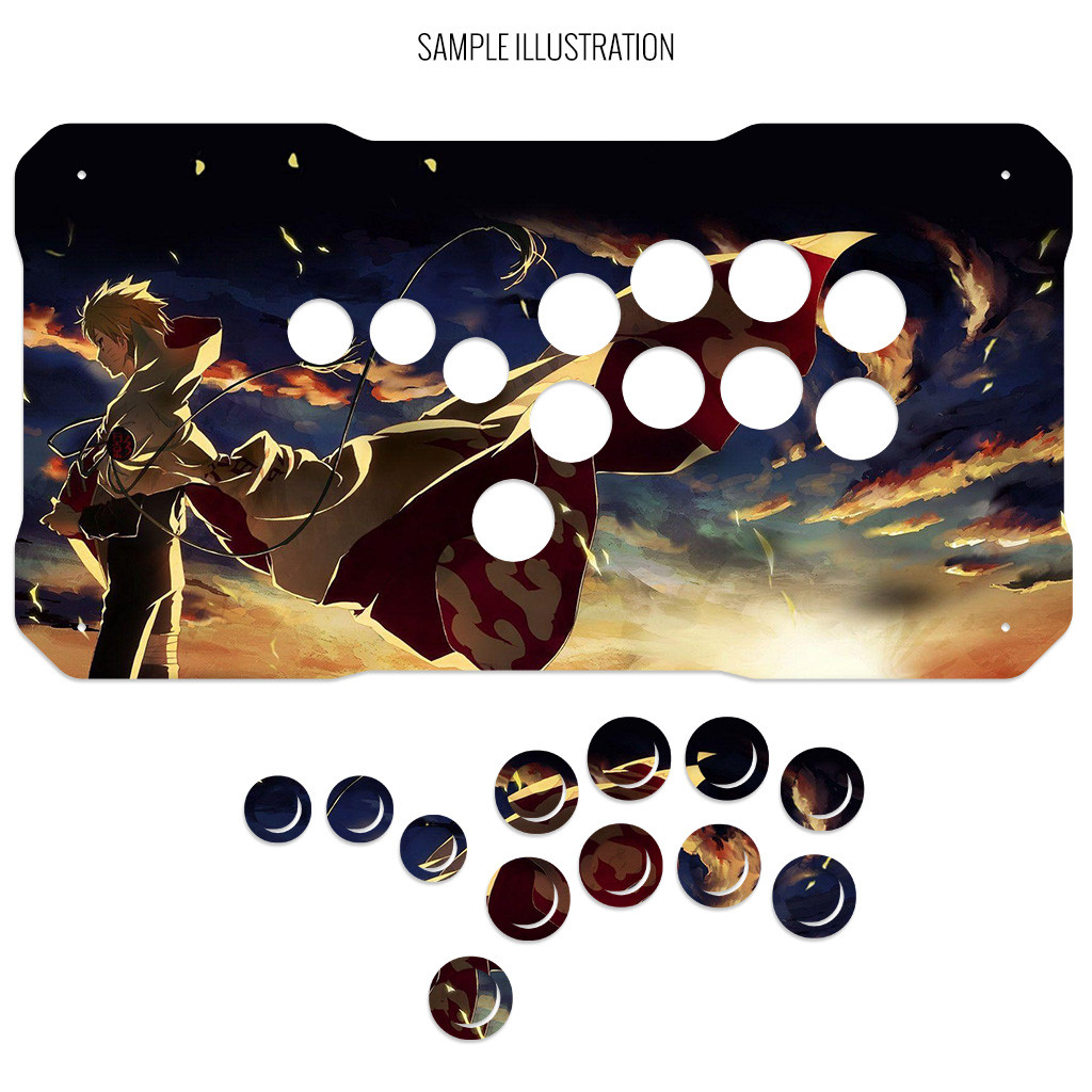 Artwork Print and Cut for BNB Fightstick Gen 2 Shiokenstar Panel - Focus  Attack - bsc-int.co.jp