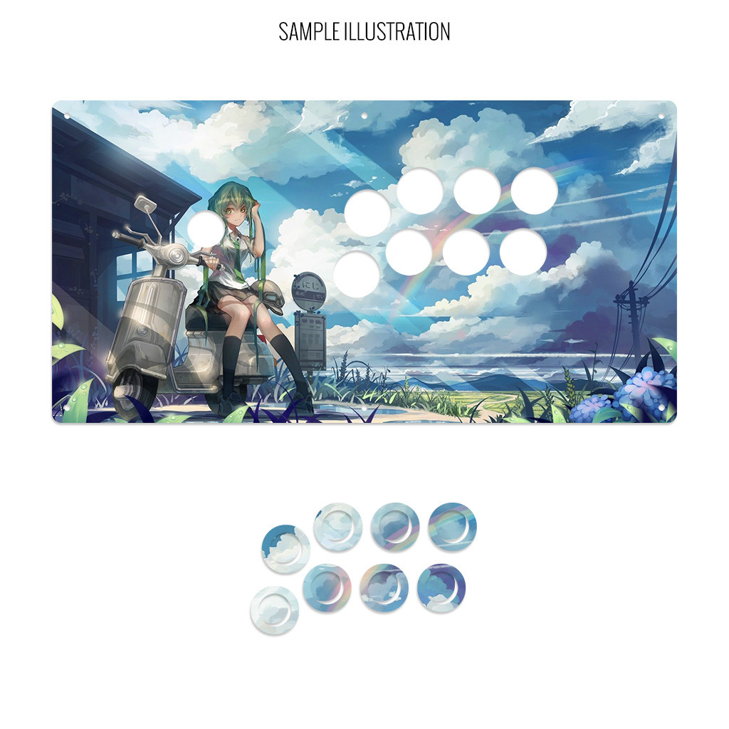 Artwork Print and Cut for AllFightSticks 16