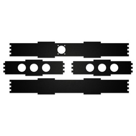 BNB Fightstick Gen 2 Black Matte Plexi Replacement Side Panels - 1.5 Inches [SOLO]