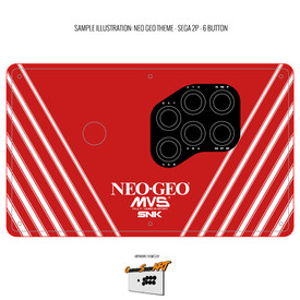 AFS Happ/IL 14" Case Free Artwork Pack: Neo Geo