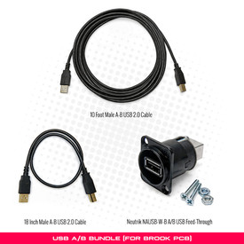 Bundle: USB A/B (For Brook PCB)