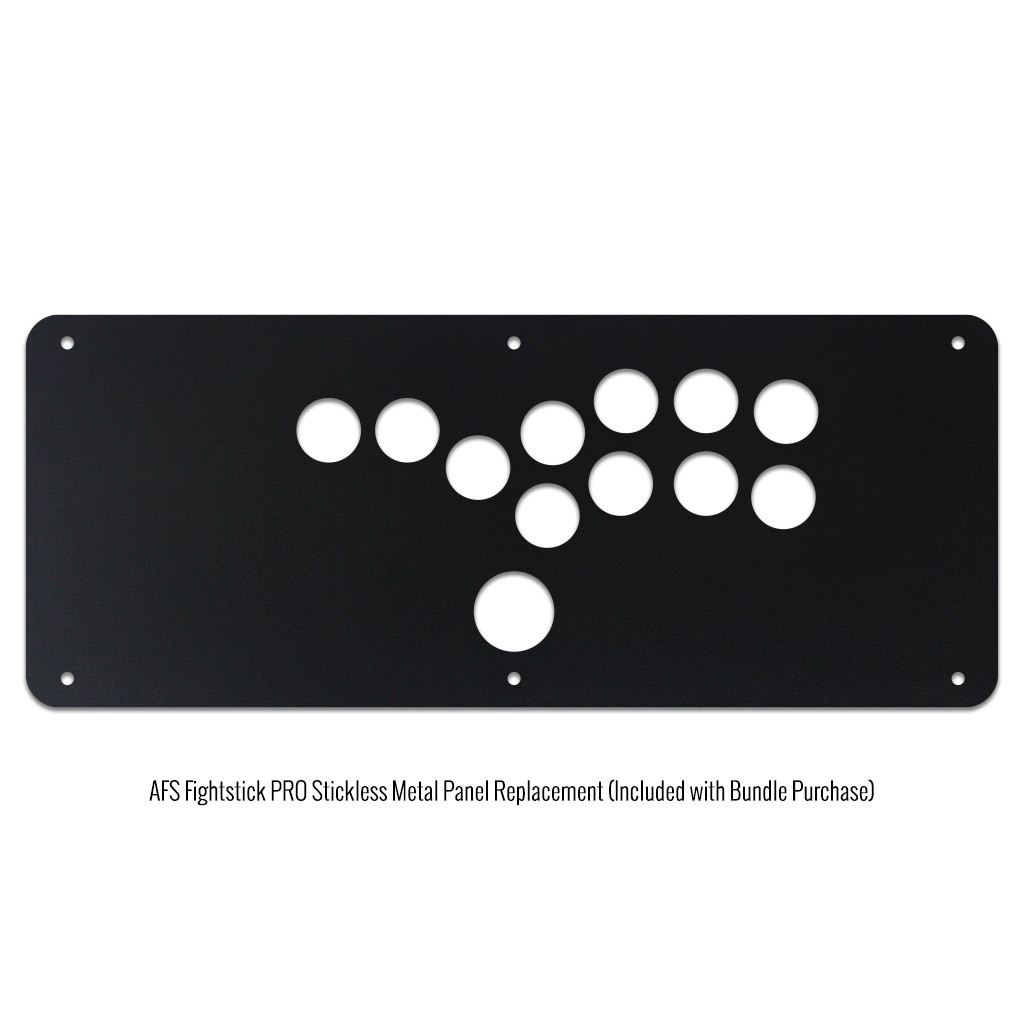 MadCatz Fightstick PRO Stickless Custom Art/Plexi Bundle