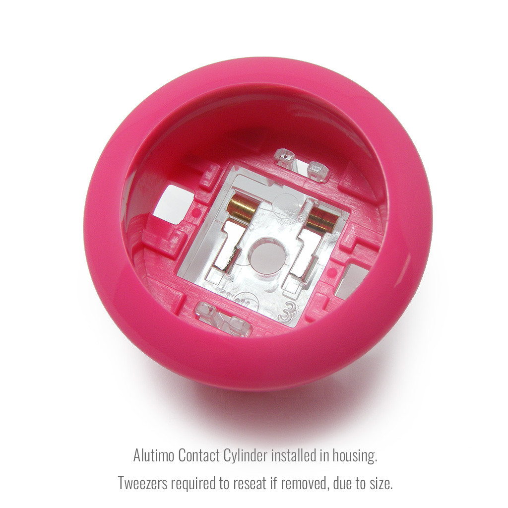 Seimitsu Alutimo MX 24mm Translucent Screwbutton Blue - Focus Attack