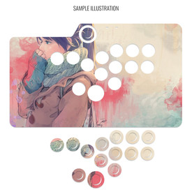 Artwork Print and Cut for Mayflash F500 FLAT