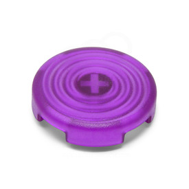 Mix and Match 20.2mm Translucent Button Keycap Cover for  MX Cross Stem Microswitch: Purple