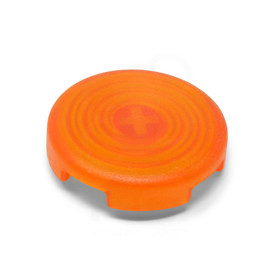 Mix and Match 20.2mm Translucent Button Keycap Cover for  MX Cross Stem Microswitch: Orange