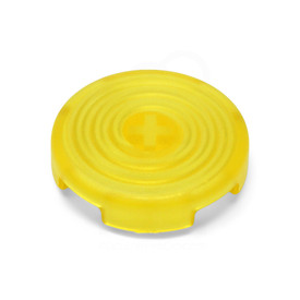 Mix and Match 20.2mm Translucent Button Keycap Cover for  MX Cross Stem Microswitch: Yellow