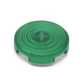 Mix and Match 20.2mm Translucent Button Keycap Cover for MX Cross Stem Microswitch: Green