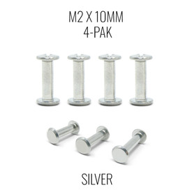 M2x10mm Chicago Bolt and Screw for Haute42 Mini - Silver (4 Pak)