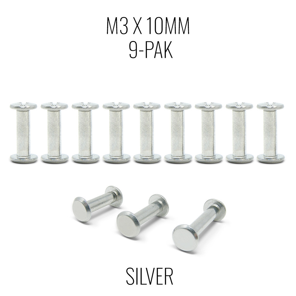 M3x10mm Chicago Bolt and Screw for Haute42 R Series - Silver