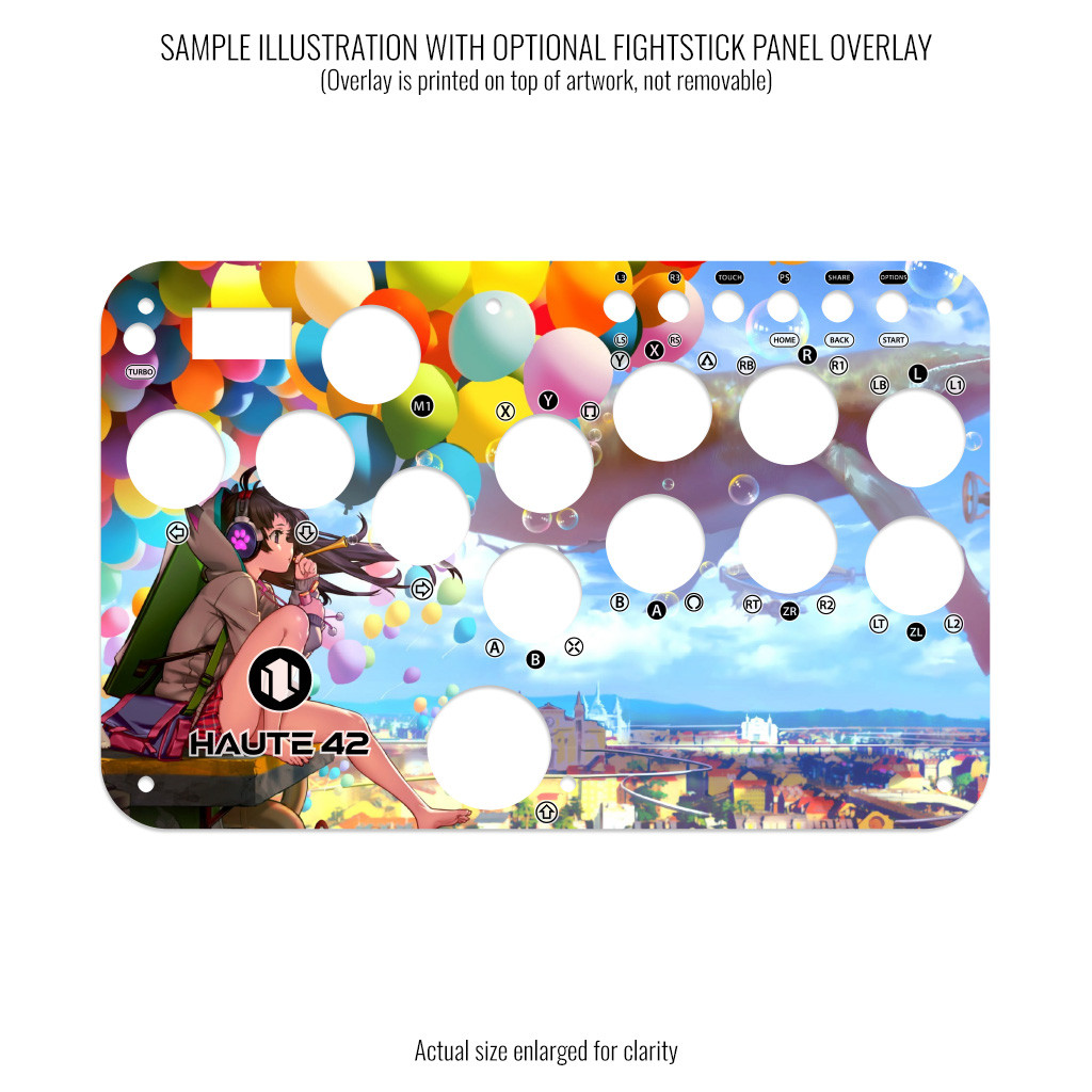 Artwork Print and Cut for HAUTE42 Haute Pad G13 - Focus Attack