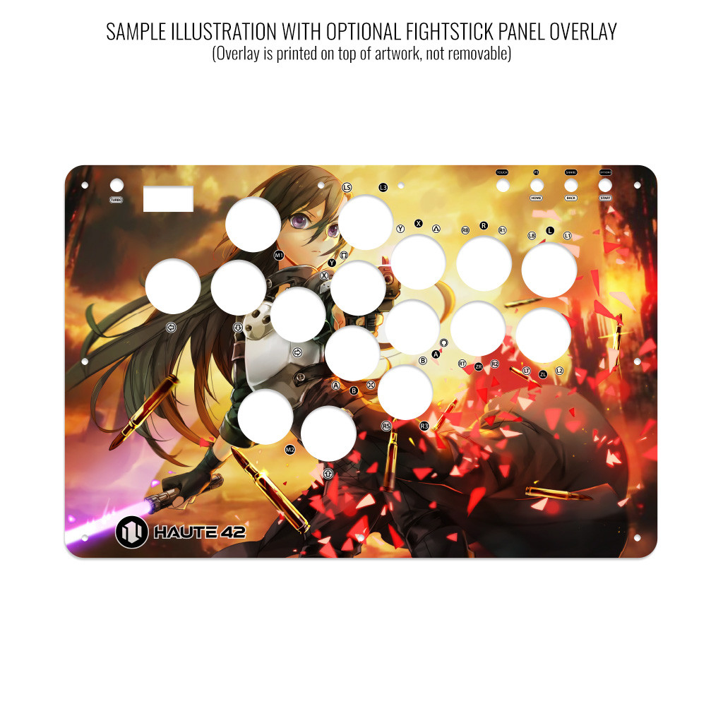 Artwork Print and Cut for HAUTE42 Haute Pad T16 - Focus Attack