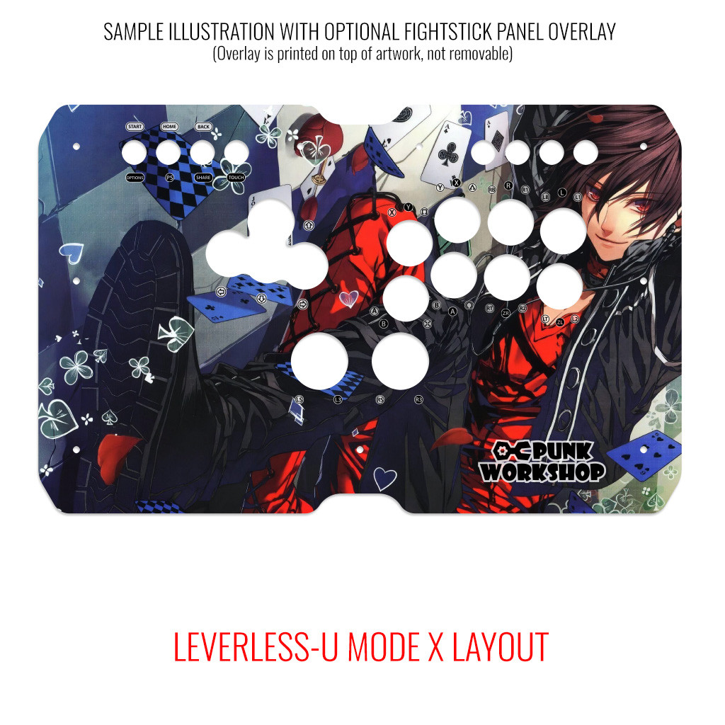 Artwork Print and Cut for Punk Workshop Leverless U (Ultrabox