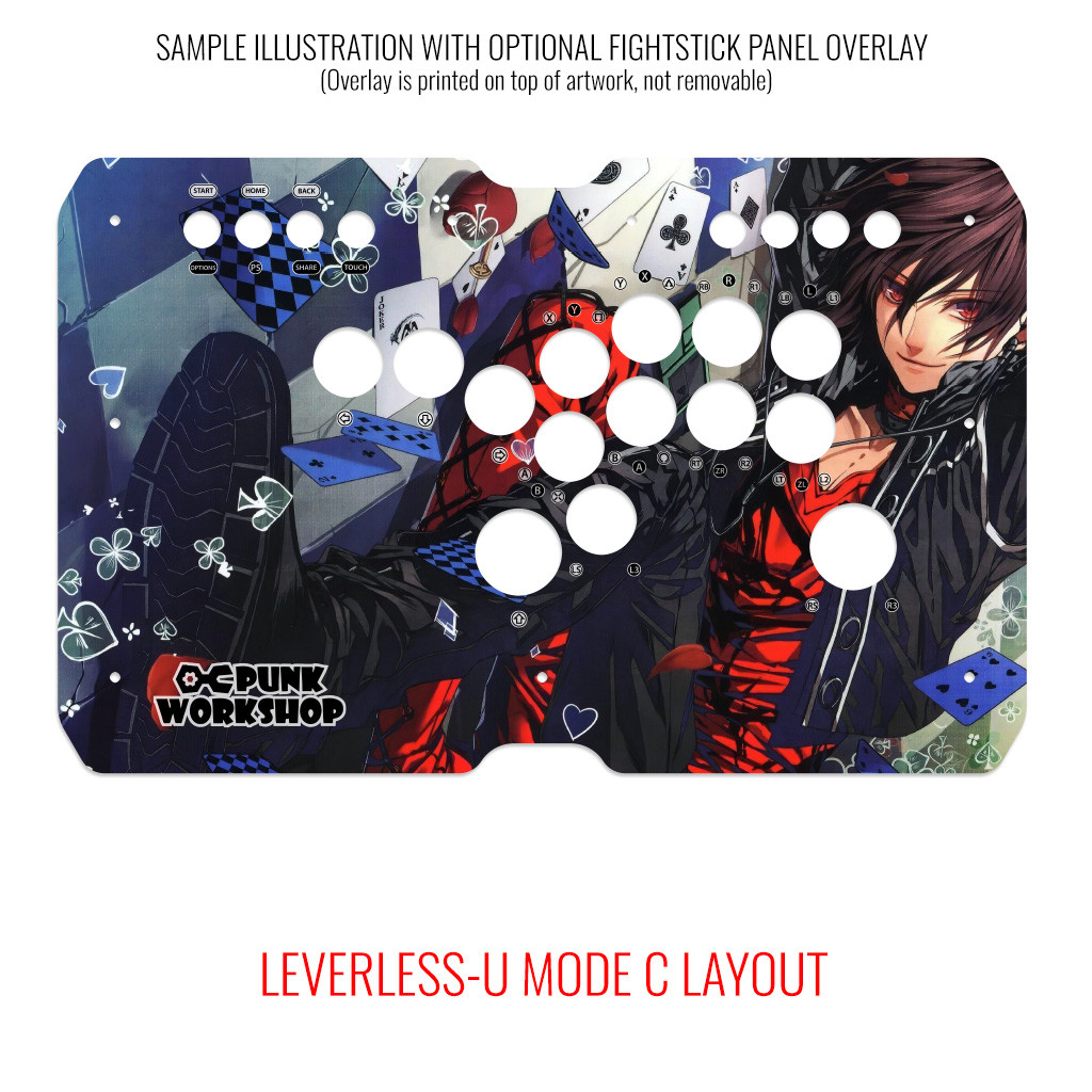 Artwork Print and Cut for Punk Workshop Leverless U (Ultrabox