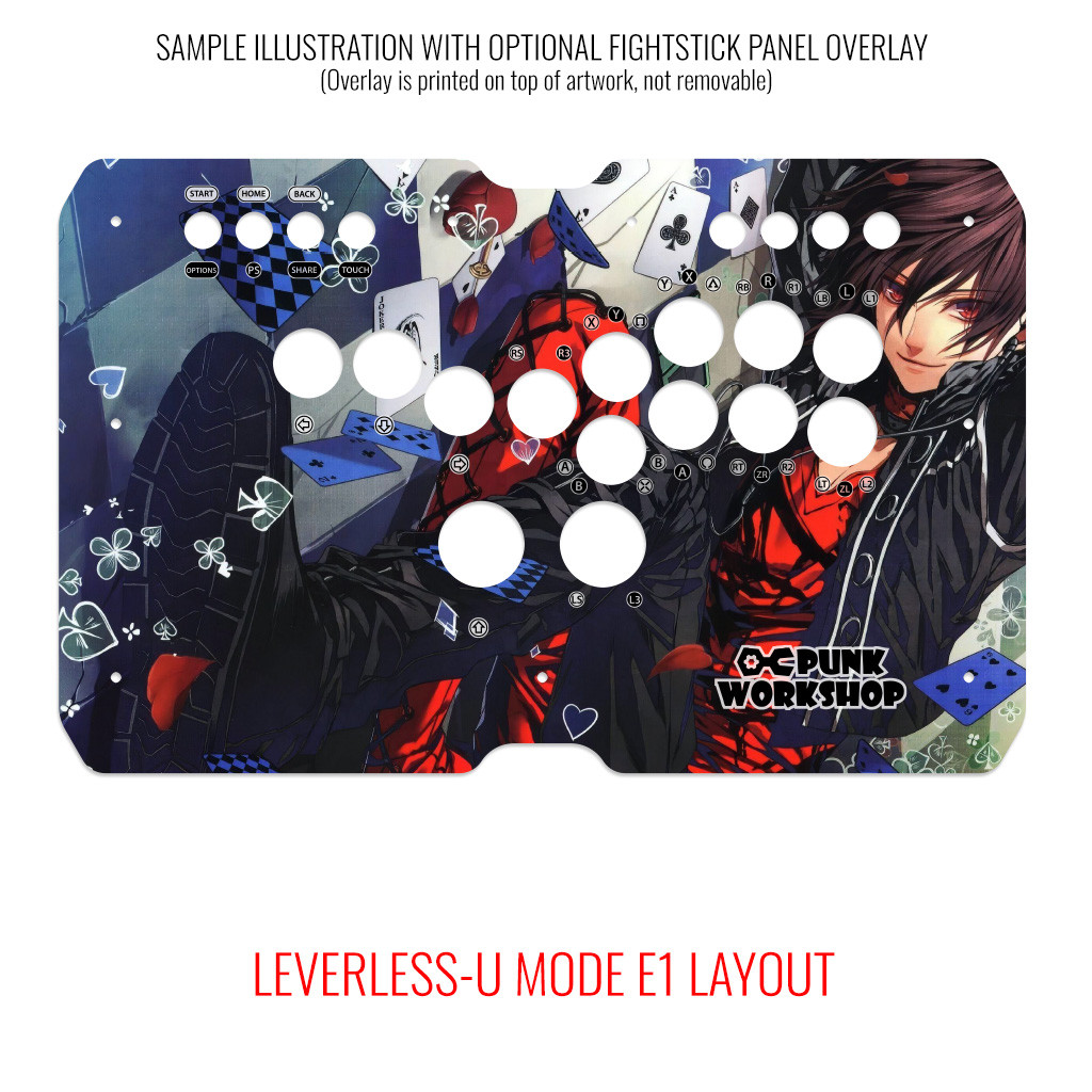 Artwork Print and Cut for Punk Workshop Leverless U (Ultrabox