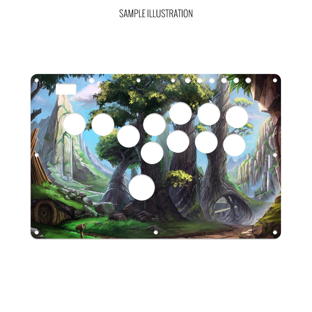 Artwork Print and Cut for HAUTE42 Haute Pad U12 - Focus Attack