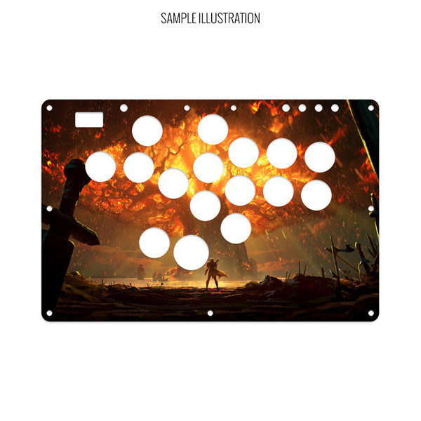 Artwork Print and Cut for HAUTE42 Haute Pad U16 - Focus Attack