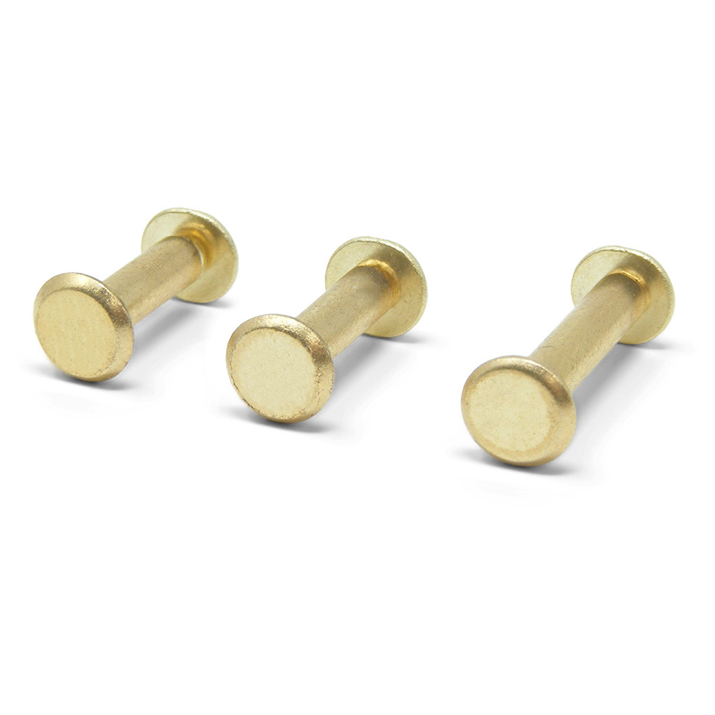 M3x10mm Chicago Bolt and Screw for Haute42 B16 - Gold (6 Pak