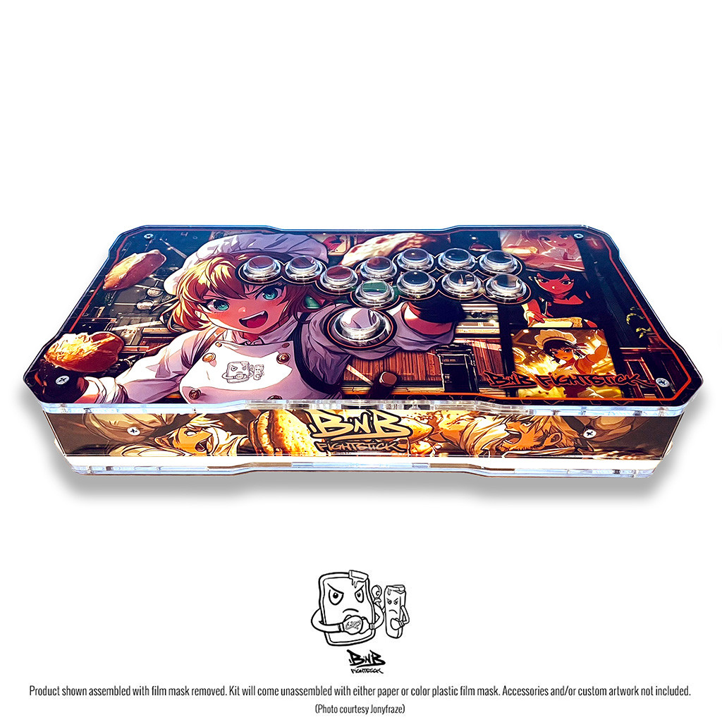 BNB Fightstick Gen 3 Clear Plexi Kit - Focus Attack