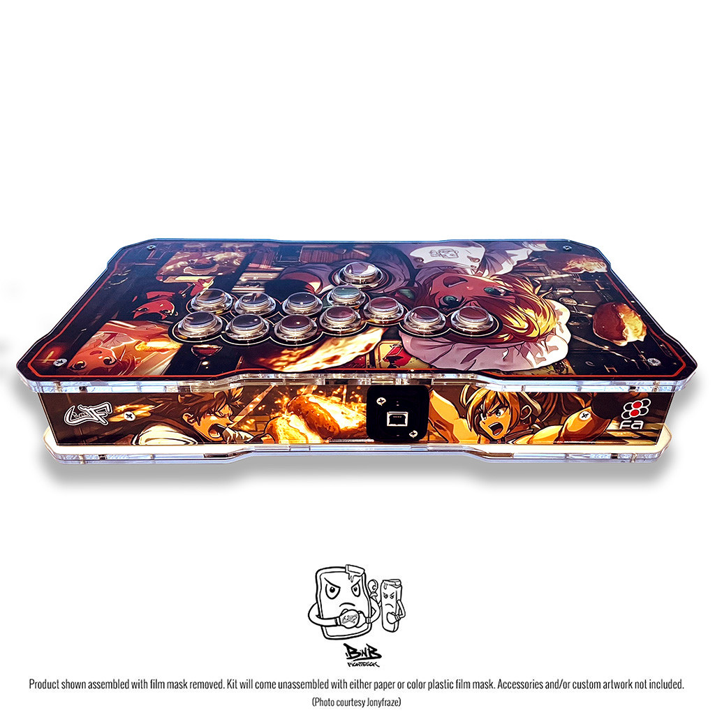 BNB Fightstick Gen 3 Clear Plexi Kit - Focus Attack