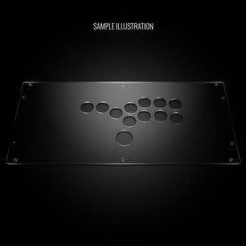 Blank Plexi Cover for Hit Box ULTRA