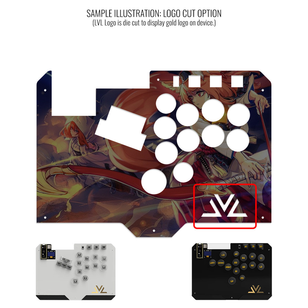 Artwork Print and Cut for Arcade Sticks Indonesia LVL