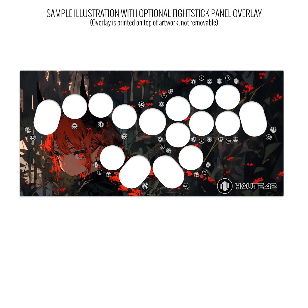 Artwork Print and Cut for HAUTE42 Haute Pad C16 Split - Focus Attack