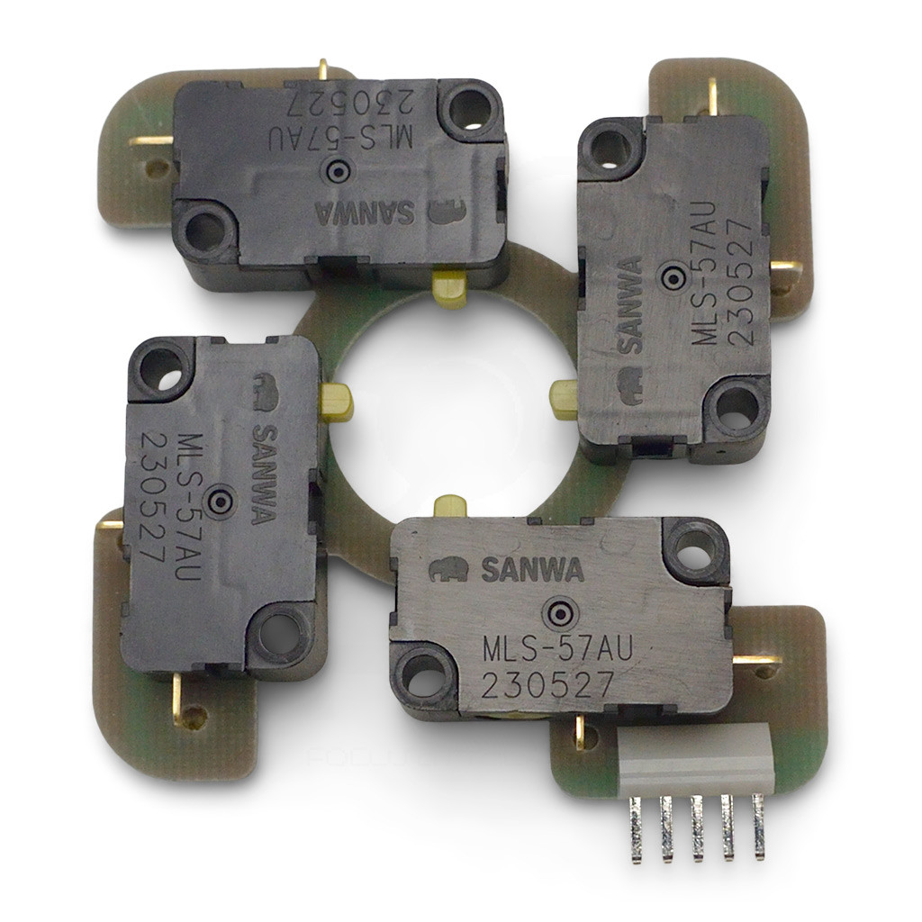 Sanwa JLX2-TPML-8YT-SK Adjustable Silent Leaf Microswitch