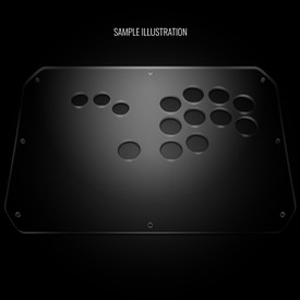 Blank Plexi Cover for ENTH Atlas Phantom Layout L