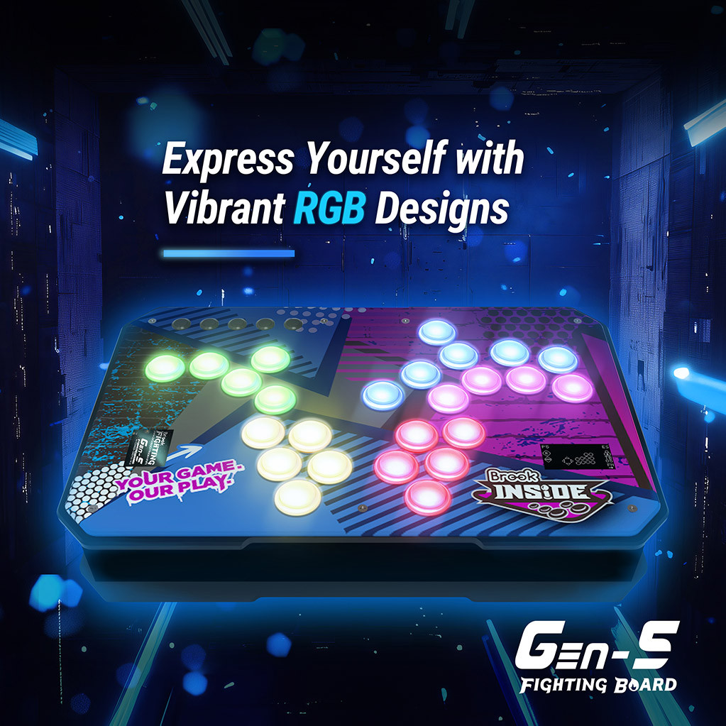 Brook Gen-5 Native PS4/PS5/Switch/Switch 2 + PC Fighting Board