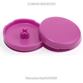 Official Haute42 MX Solid Cross Keycaps: 23.5mm: Violet